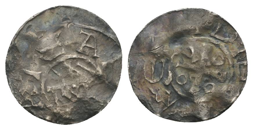  Mittelalter Pfennig; 1,38 g   