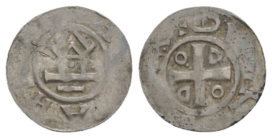  Mittelalter Pfennig; 1,53 g   