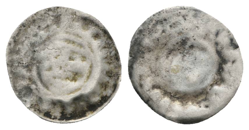  Mittelalter Pfennig; 0,38 g   