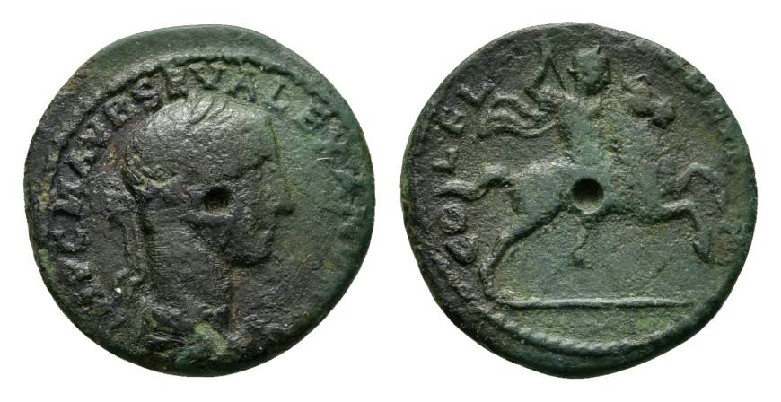  Antike, Rom, Alexander Severus; Bronzemünze 6,36 g   