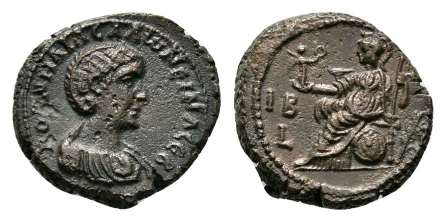  Antike, SALONINA; Bronzemünze 11,02 g   