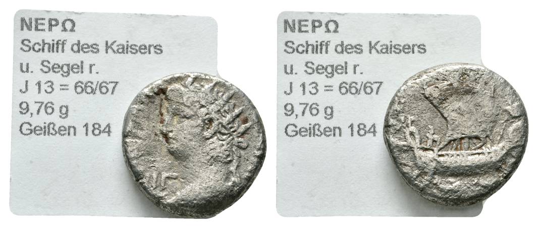  Antike; Münze 9,76 g   
