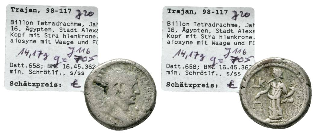  Antike; Münze 14,17 g   