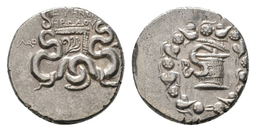  Antikes Griechenland; Phrygien Laodikeia; Silbermünze 12,29 g   