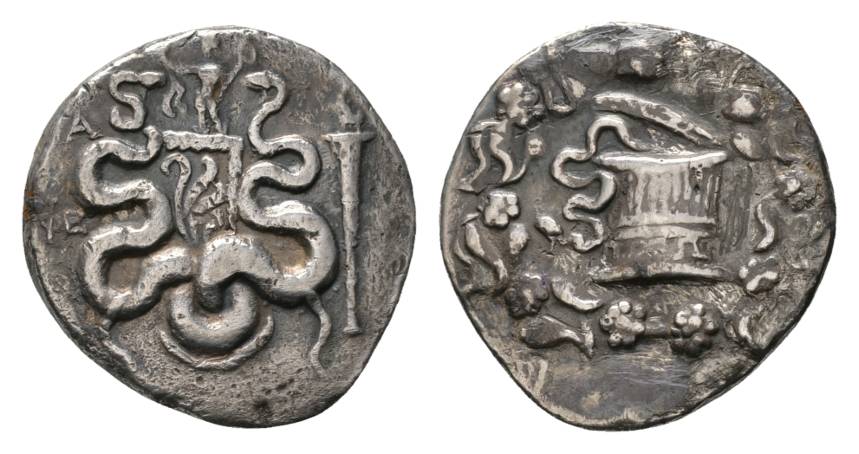 Antikes Griechenland; Ionien Ephesos; Silbermünze 11,90 g   