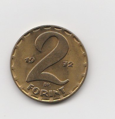  2 Forint Ungarn 1972 (K749)   