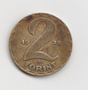  2 Forint Ungarn 1974 (K750)   