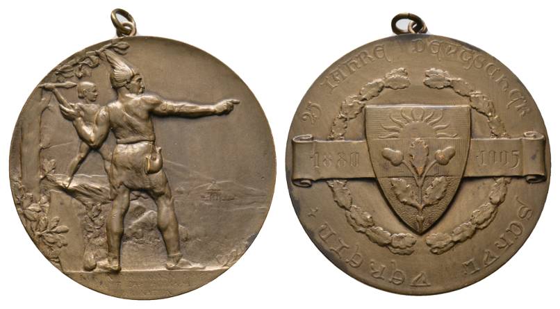  Bronzemedaille 1905; 79,00 g, Ø 60 mm   