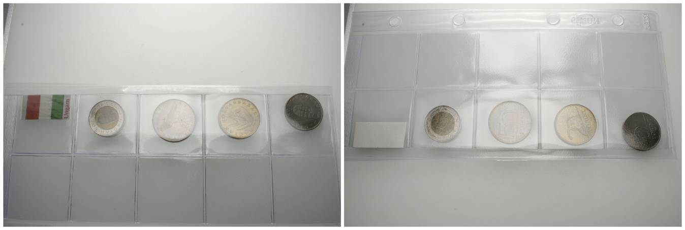  Ungarn, 4 Kleinmünzen   