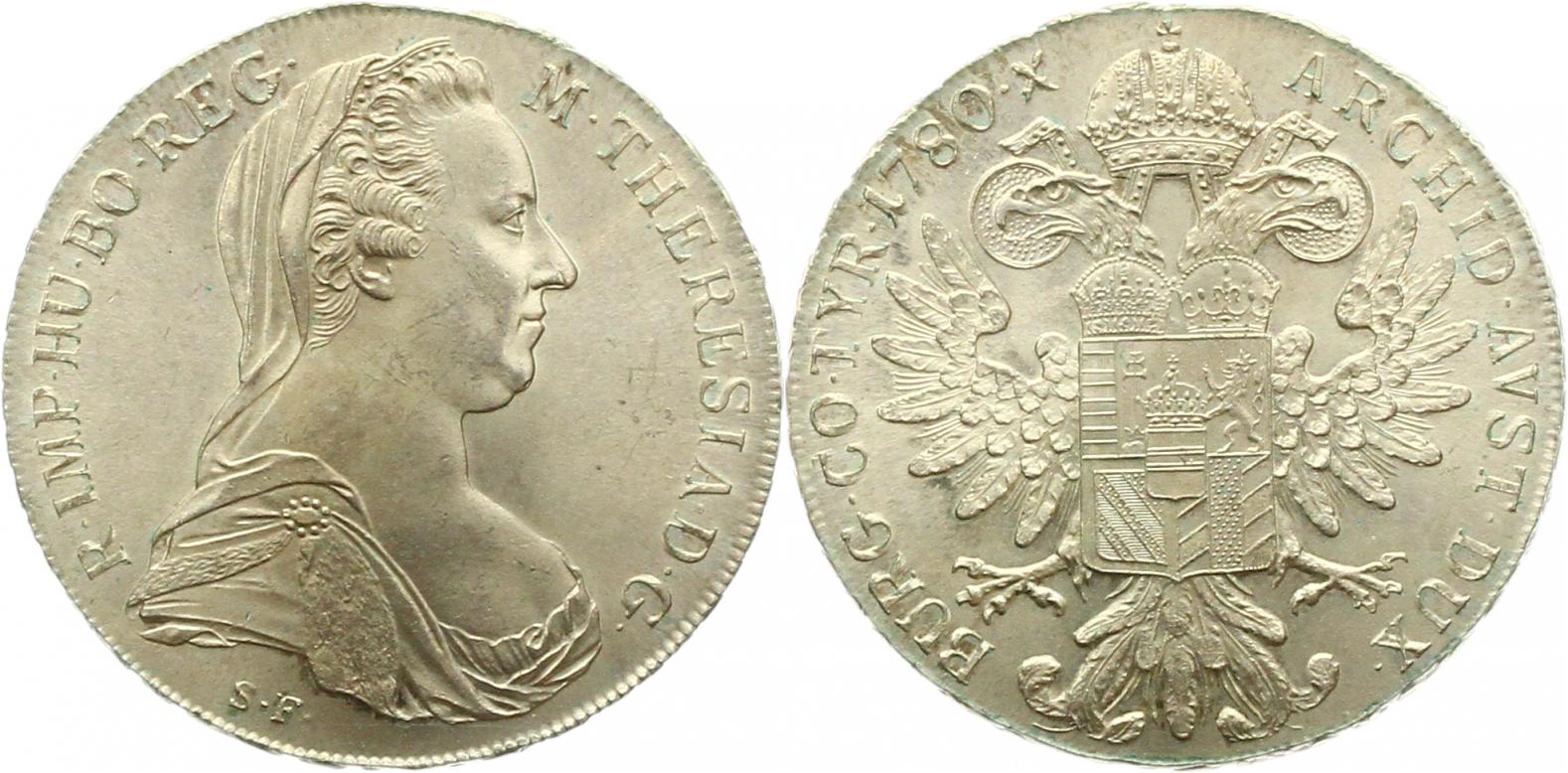  8829 Österreich Maria Theresia Taler 1780 Spätere Prägung   