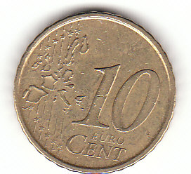 Spanien (D002)b. 10 Cent 2004 siehe scan/cir.