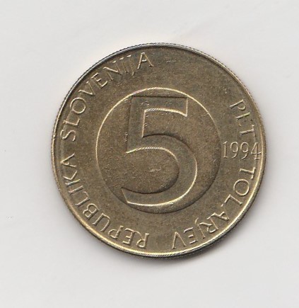  5 Tolar Slowenien 1994 (K834)   