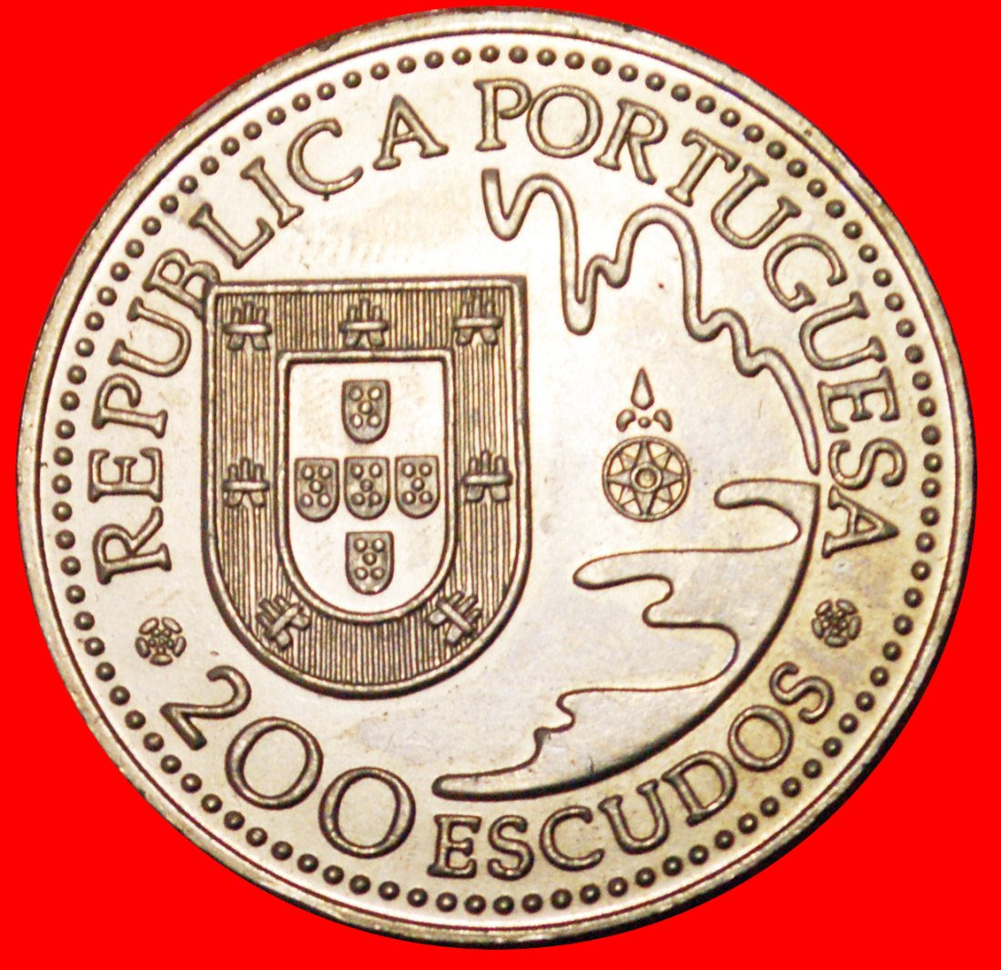  √ SHIP: PORTUGAL ★ 200 ESCUDOS 1543 1993 UNC MINT LUSTER! LOW START ★ NO RESERVE!   