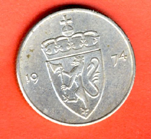  Norwegen 50 Öre 1974   