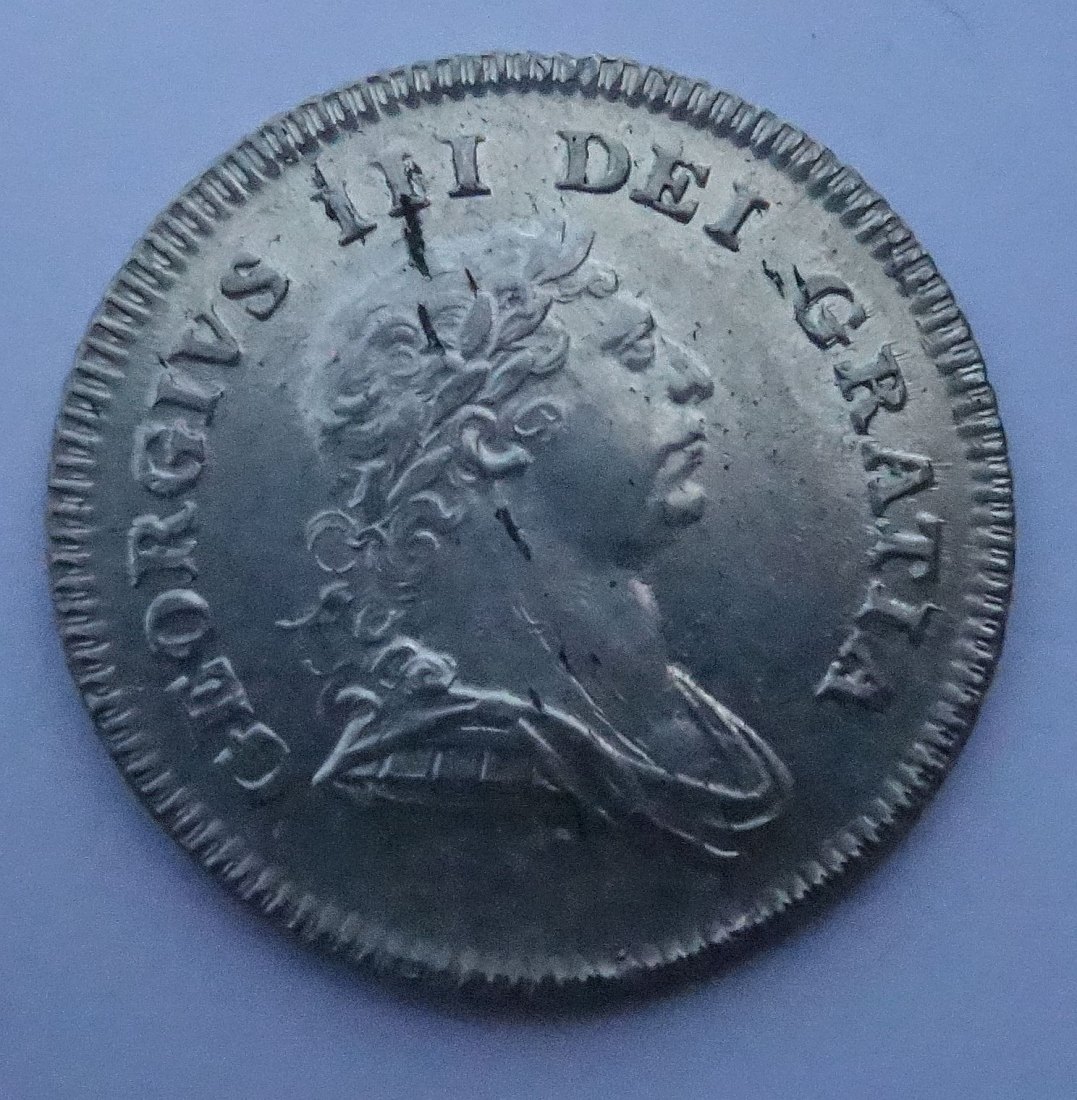 Irland 5 Pence George III ausgezeichnet
