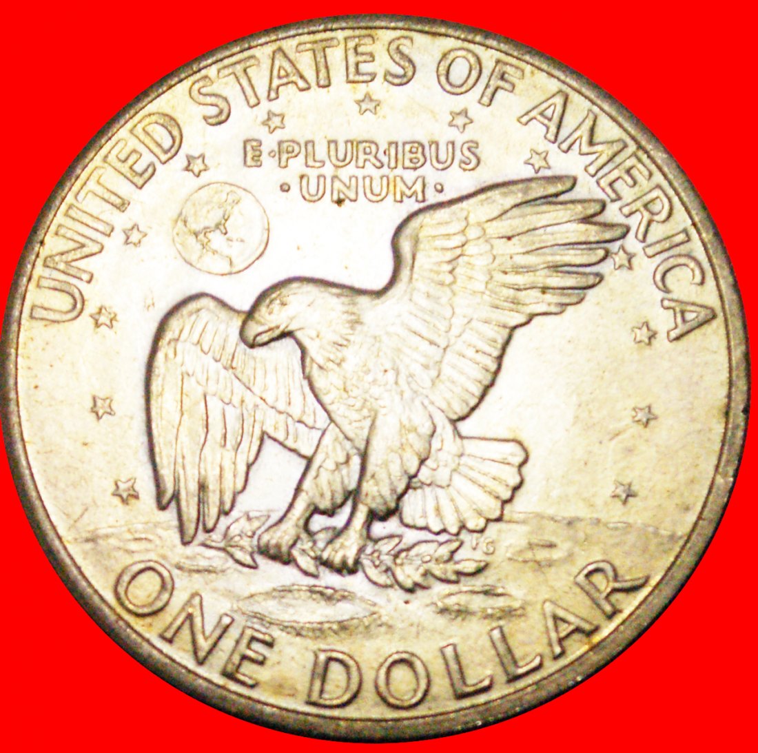  √ LUNAR DOLLAR (1971-1999): USA ★ 1 DOLLAR 1971D aUNC! LOW START★ NO RESERVE!!!   