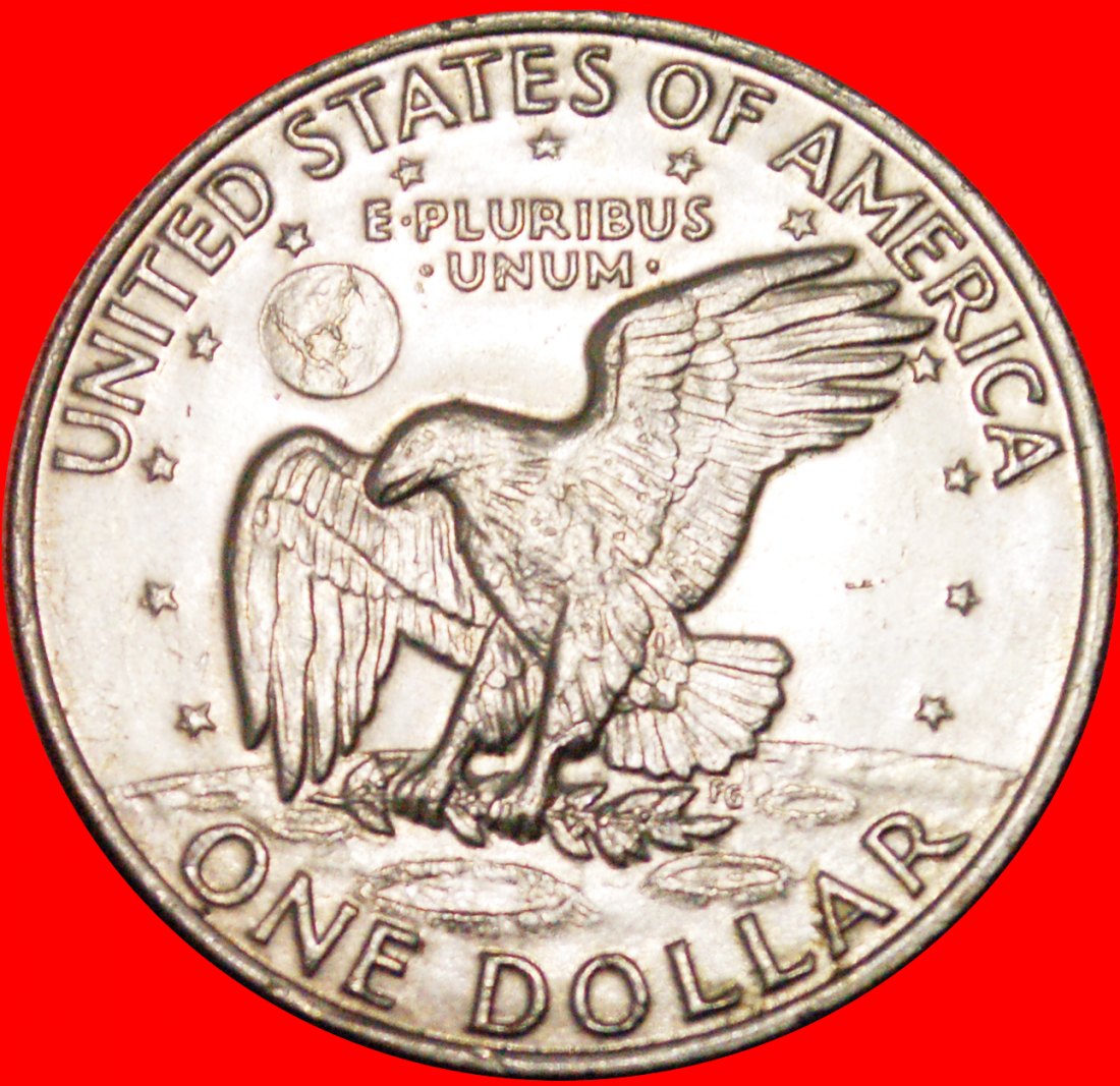  √ MOND-DOLLAR (1971-1999): USA ★ 1 DOLLAR 1972 uSTG!   