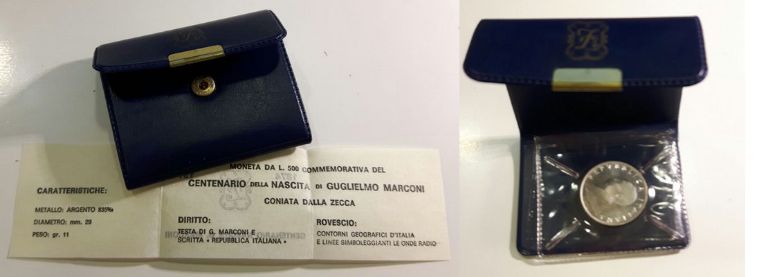  Italien  500 Lire  1974  FM-Frankfurt  Feingewicht: 9,19g  Silber sehr schön   