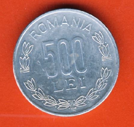  Rumänien 500 Lei 2000   