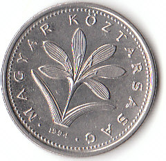 Ungarn (D069)b. 2 Forint 1994 siehe scan