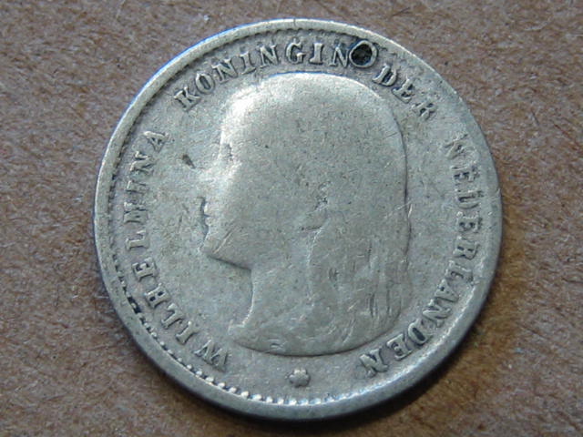  Niederlande 10 Cents 1897   
