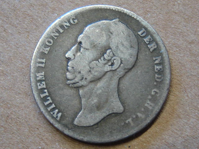 Niederlande 1/2 Gulden 1848   