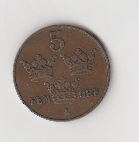  5 Öre Schweden 1920 (K895)   