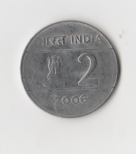  2 Rupees Indien 2006 (K944)   