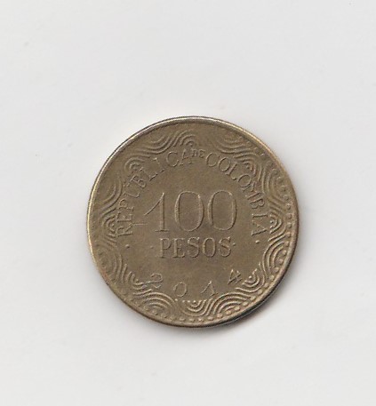  100 Pesos Kolumbien 2014  (K977)   