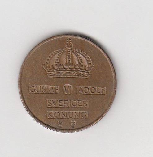  5 Öre Schweden 1958 (I034)   