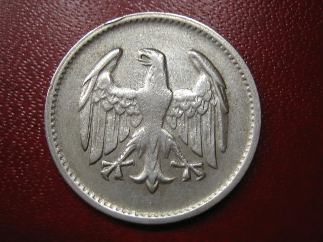  WR 1 Reichsmark 1925 D   