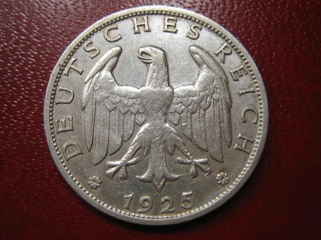  WR 1 Reichsmark 1925 A   