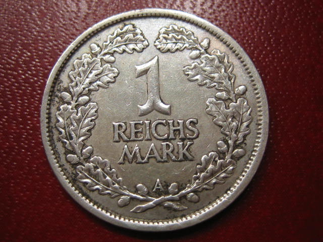  WR 1 Reichsmark 1926 A   