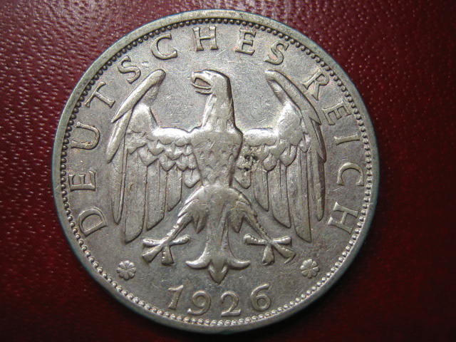  WR 2 Reichsmark 1926 J   