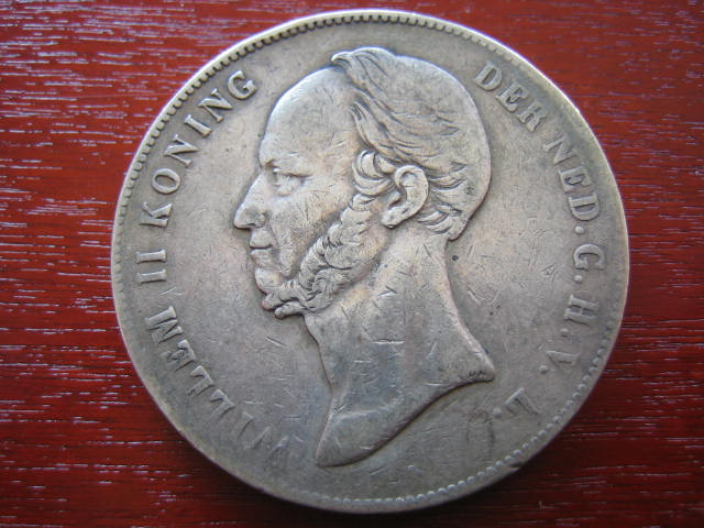  Niederlande 2 1/2 Gulden 1847 Willem II.   