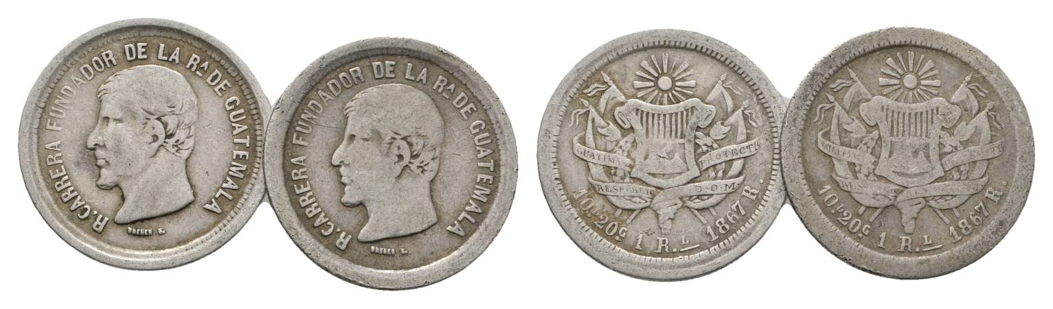  Guatemala, 1 Real 1867   
