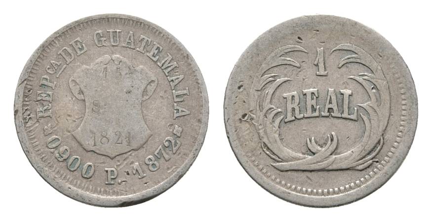 Guatemala, 1 Real 1872   