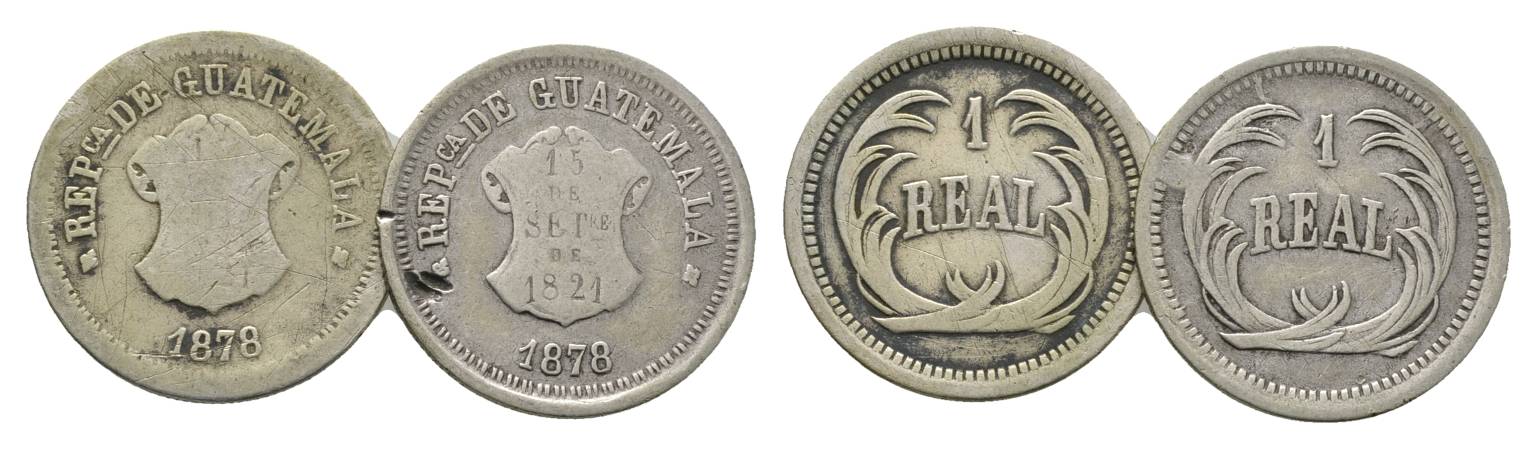 Guatemala, 1 Real 1878   