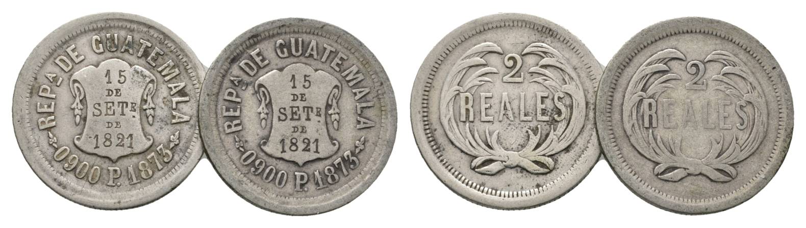  Guatemala, 2 Real 1873   