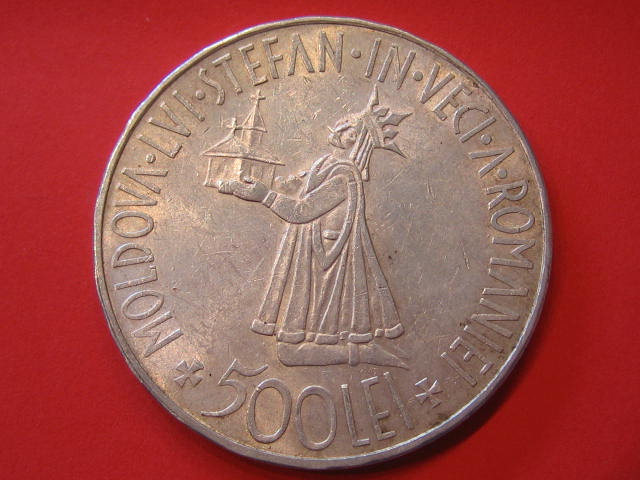  Rumänien 500 Lei 1941 Silber   