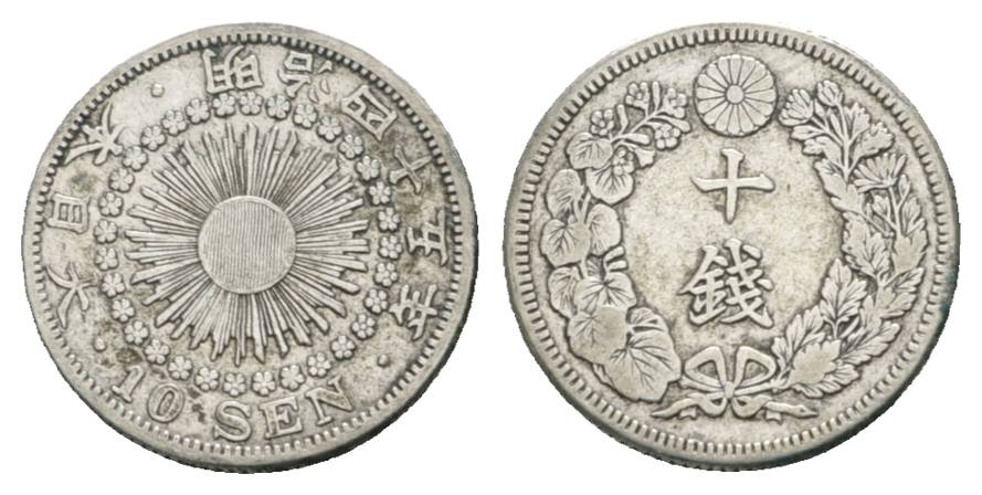  China, Kleinmünze, Ø= 17,6 mm, 2,22g   