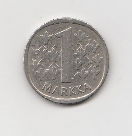  1 Markka Finnland 1981 (I245)   