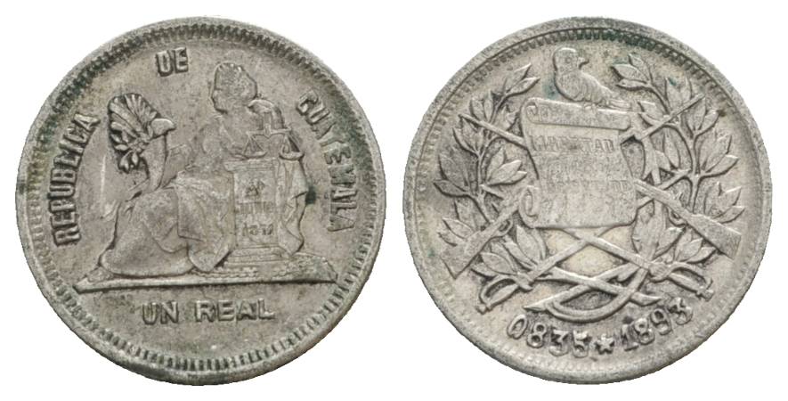  Guatemala, Real, 1893   