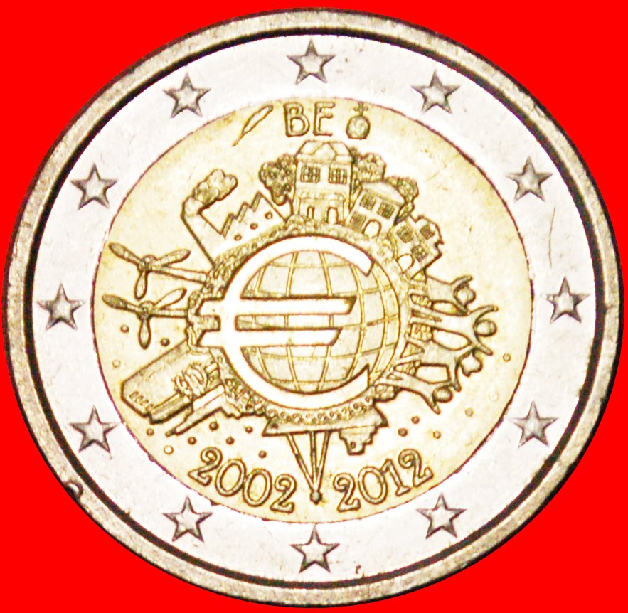  √ SHIP: BELGIUM ★ 2 EURO 2002-2012! LOW START ★ NO RESERVE!   