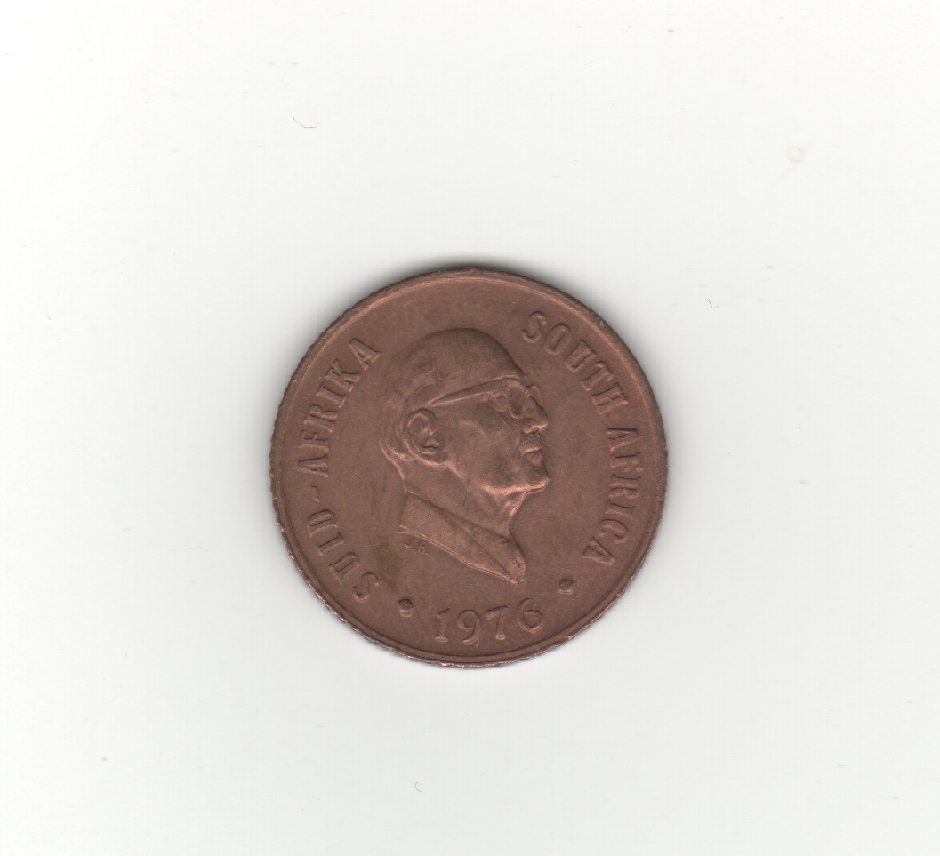  Südafrika 1 Cent 1976 Fouche   