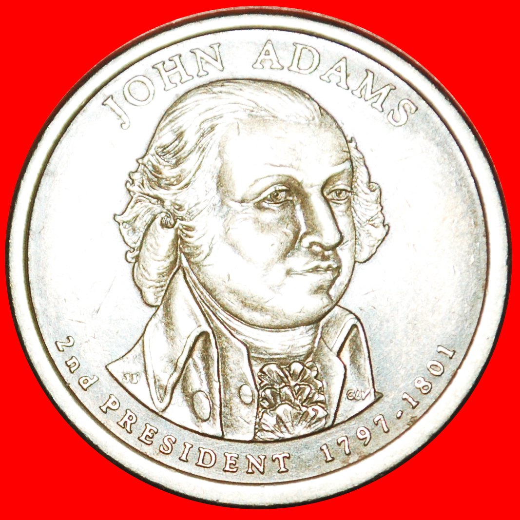  * ADAMS (1797-1801): USA ★ 1 DOLLAR 2007P! LOW START ★ NO RESERVE!   