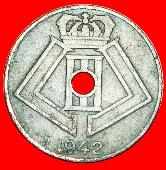  # OCCUPATION BY GERMANY~DUTCH LEGEND: BELGIUM ★ 5 CENTIMES 1942! LOW START ★ NO RESERVE!   
