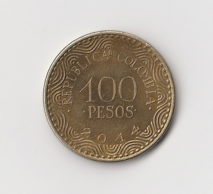  100 Pesos Kolumbien 2014  (I246)   