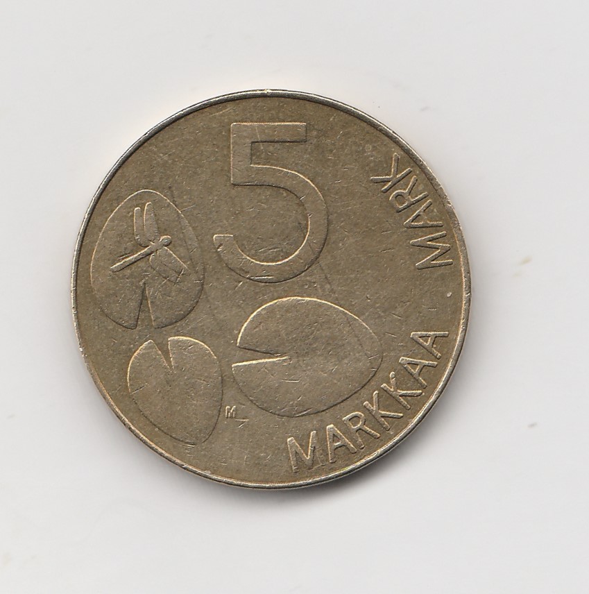  5 Markka Finnland 1993 (I293)   
