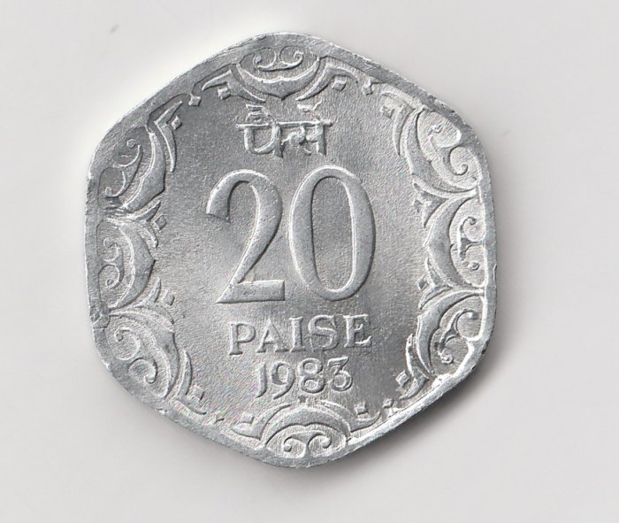  20 Paise Indien 1983  (I316)   